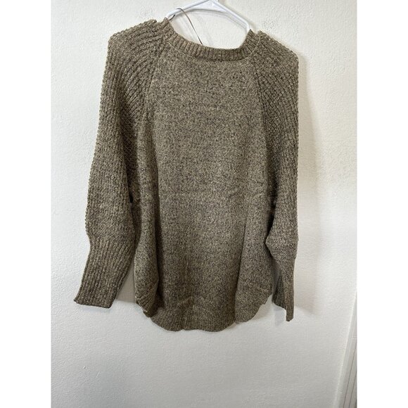Lane Bryant Textured Beige Oversized Pullover Sweater Size 10/12 - Picture 5 of 7